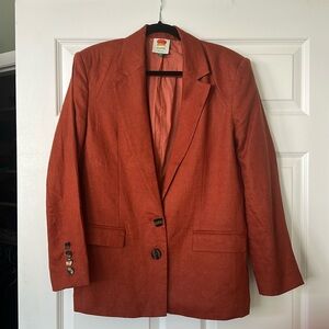 New never worn Farm Rio linen blazer